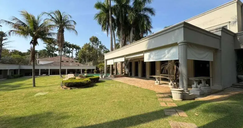 Casa em condomínio fechado com 5 quartos à venda na Alameda das Palmeiras, 350, Sítios de Recreio Gramado, Campinas