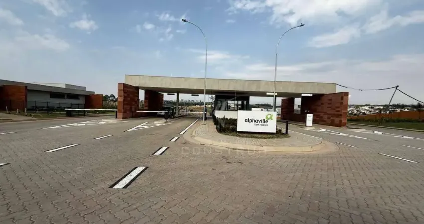 Terreno em condomínio fechado à venda na Avenida Alphaville, Alphaville Dom Pedro, Campinas