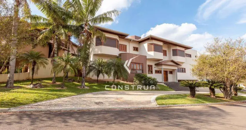 Casa com 4 dormitórios, 530 m² - venda por r$ 2.950.000,00 ou aluguel por r$ 16.900,00/mês - residencial barão do café - campinas/sp