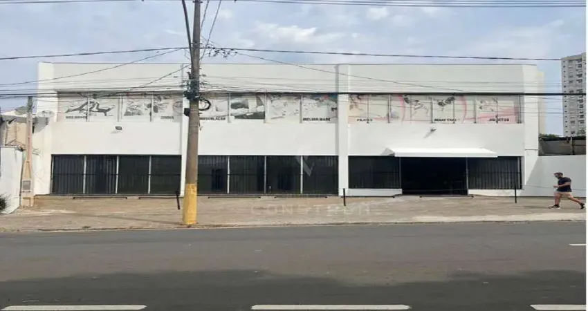 Salão comercial para locação em avenida no bairro taquaral em campinas-sp