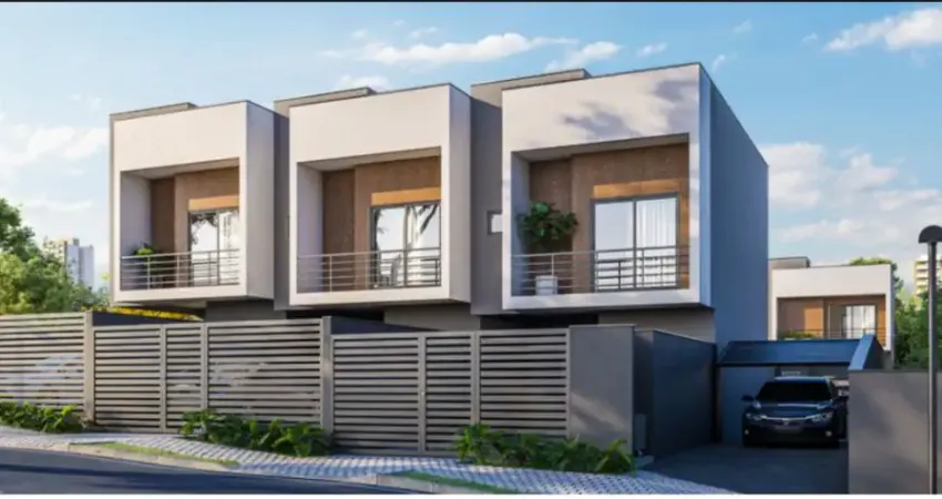 Lançamento - sobrado de alto padrão em construção no bairro uberaba