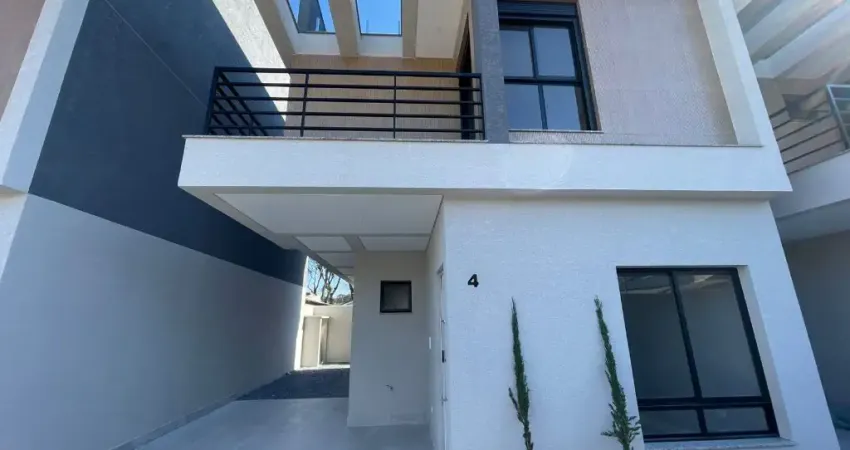 Sobrado em condomínio novo e pronto para morar bairro bacacheri