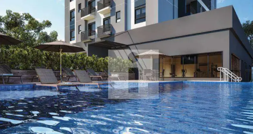 Apartamento com varanda gourmet, 2 dormitórios (1 suíte), 2 vagas – vizzi guanabara- jardim guanabara