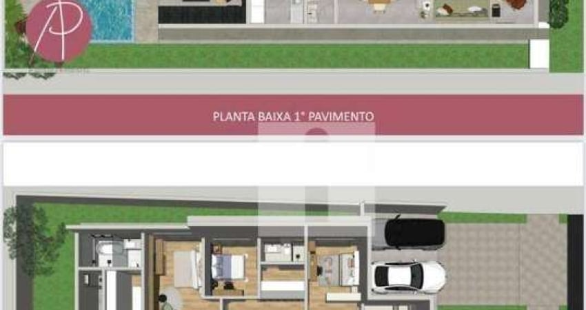 Casa em condomínio fechado com 3 quartos à venda na Rua Jornalista Jose Roberto Martins Pereira, 46, Loteamento Residencial Arborais, Campinas