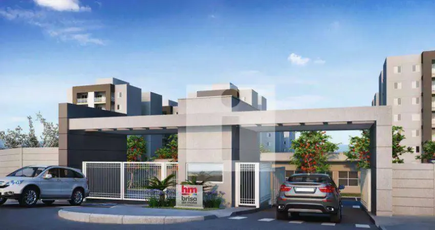 Apartamento com 1 dormitório à venda, 60 m² por R$ 290.000 - BRISA DA MATA - Balneário Tropical - Paulínia/SP