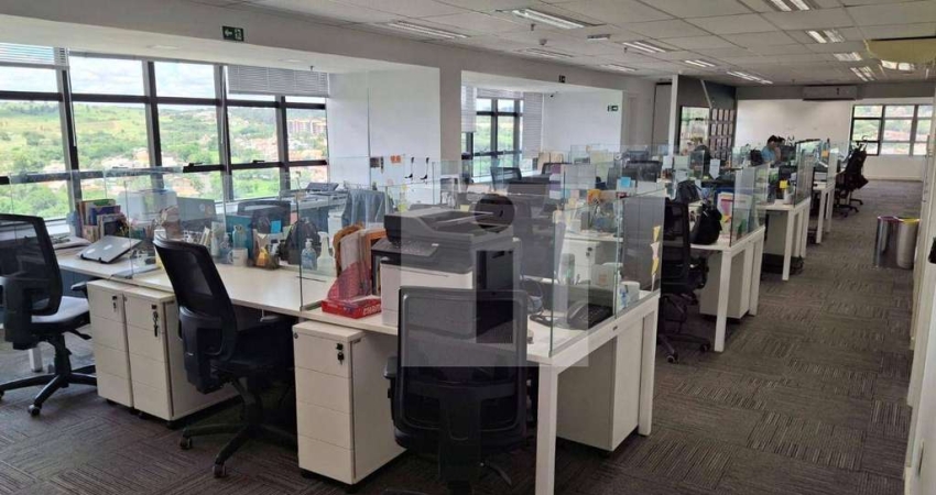 LAJE CORPORATIVA para alugar, 356 m² por R$ 27.603/mês - AO LADO DO SHOPPING IGUATEMI Vila Brandina - Campinas/SP