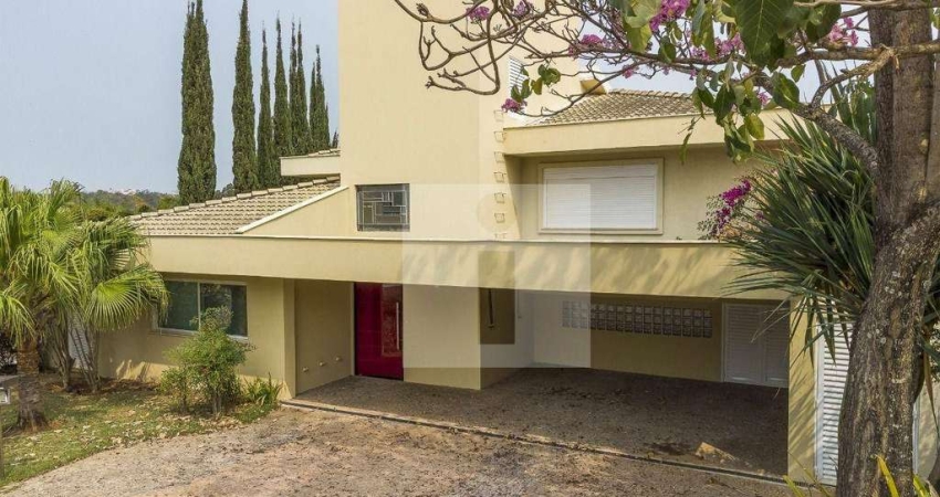Casa com 4 quartos (suítes) à venda, 363 m² por R$ 3.500.000 - Loteamento Residencial Jaguari (Sousas) - Campinas/SP