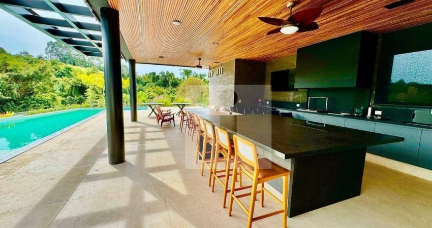 Casa com 5 quartos, 650 m² - venda por R$ 11.000.000 ou aluguel por R$ 42.723/mês - Loteamento Residencial Entre Verdes (Sousas) - Campinas/SP