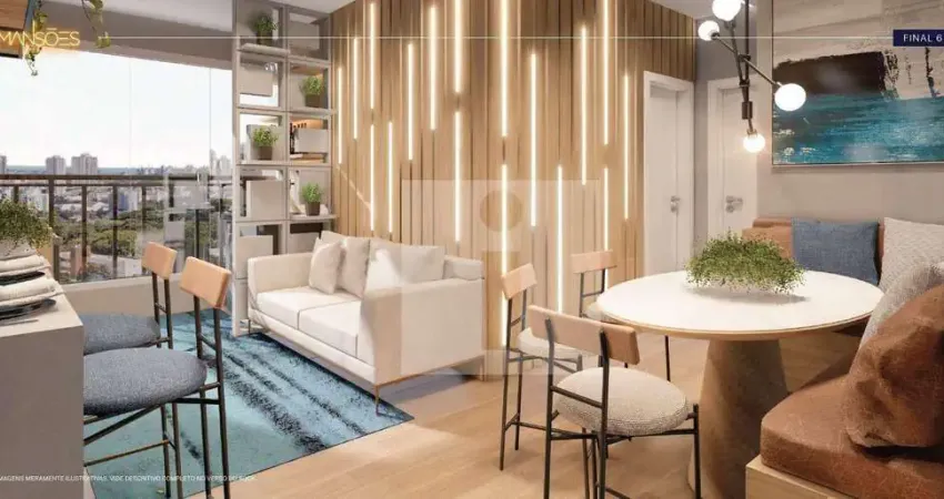 Apartamento com 2 dormitórios à venda, 53 m² por R$ 527.000 - YEES MANSÕES SANTO ANTÔNIO - Campinas/SP