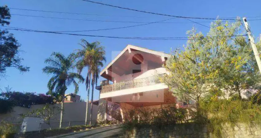 CASA TÉRREA com 3 suítes, 485 m² - venda por R$ 2.750.000 ou aluguel por R$ 17.450/mês - Jardim Botânico (Sousas) - Campinas/SP