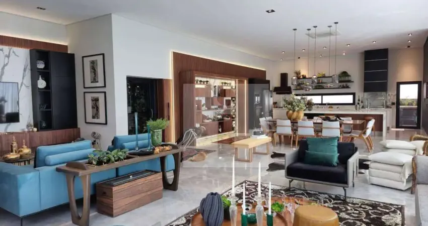 Casa com 4 SUÍTES  à venda, 400 m² PORTEIRA FECHADA  por R$ 4.950.000 - Ville Sainte Hélène - Campinas/SP
