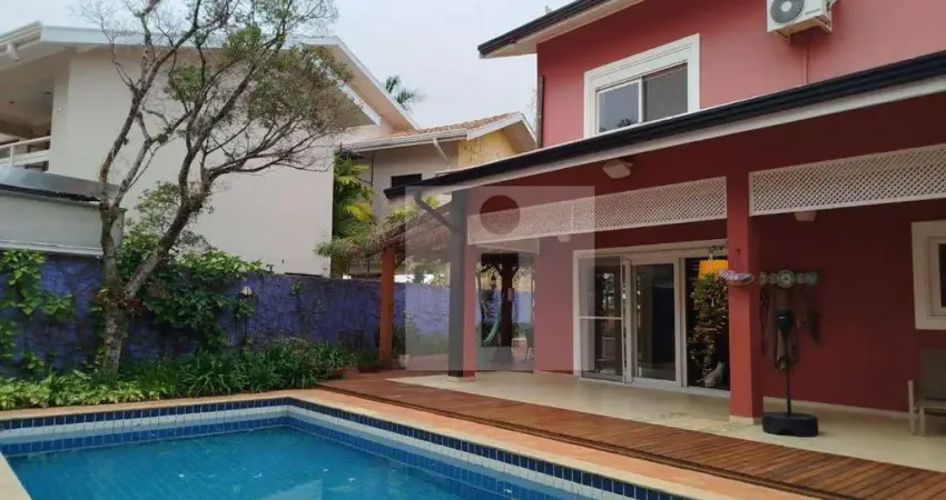 Casa com 3 suítes à venda, 426 m² por r$ 2.870k - arboreto dos jequitibás (sousas) - campinas/sp
