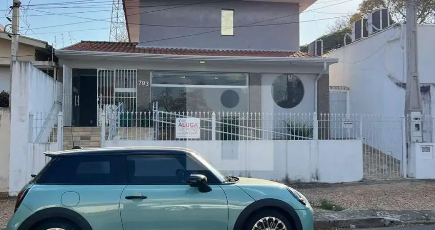 Casa com 8 salas para alugar, 236 m² por r$ 8.321/mês - jardim guanabara - campinas/sp