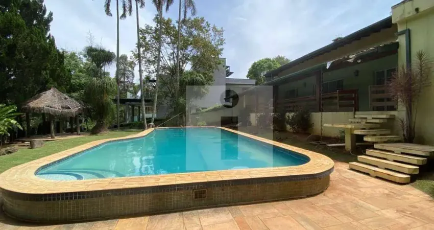 Casa com 6 quartos à venda no condomínio jardim botânico em sousas - campinas.