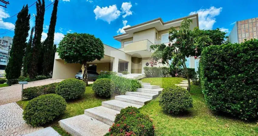Casa com 5 quartos à venda, 550 m² por r$ 5.100.000 - jardim botânico (sousas) - campinas/sp