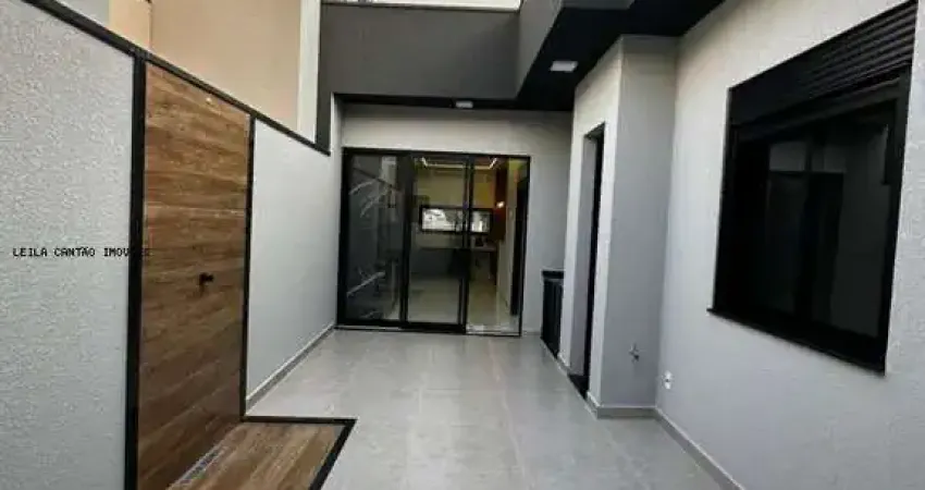 Casa em Condomínio para Venda em Indaiatuba, Loteamento Park Gran Reserve, 3 dormitórios, 3 suítes, 3 banheiros, 3 vagas