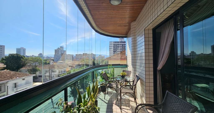 Apartamento com 3 quartos à venda no Embaré, Santos 
