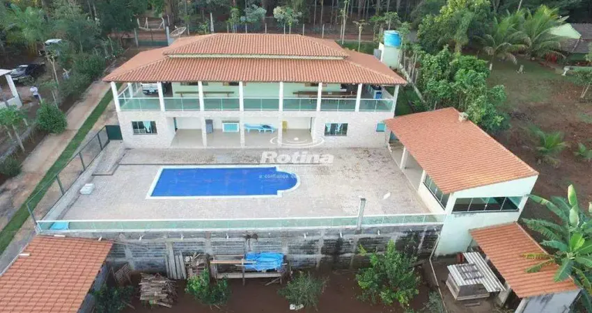 Chacara à venda, 4 quartos, zona rural - uberlândia/mg - rotina imobiliária