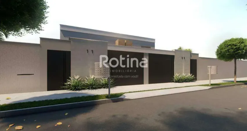 Casa à venda, 3 quartos, novo mundo - uberlândia/mg - rotina imobiliária