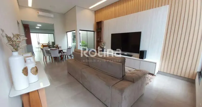 Casa condomínio fechado à venda, 3 quartos, jardim holanda - uberlândia/mg - rotina imobiliária