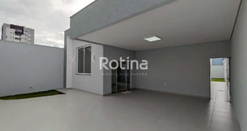 Casa à venda, 3 quartos, Novo Mundo - Uberlândia/MG - Rotina Imobiliária