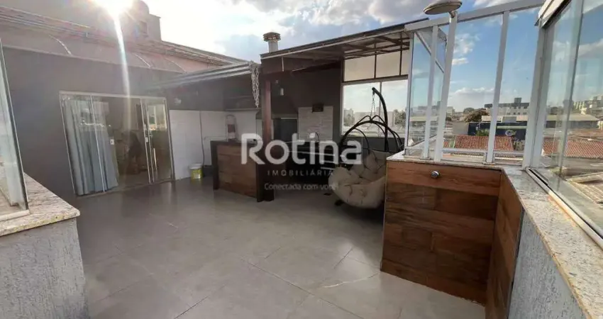 Cobertura à venda, 3 quartos, segismundo pereira - uberlândia/mg - rotina imobiliária