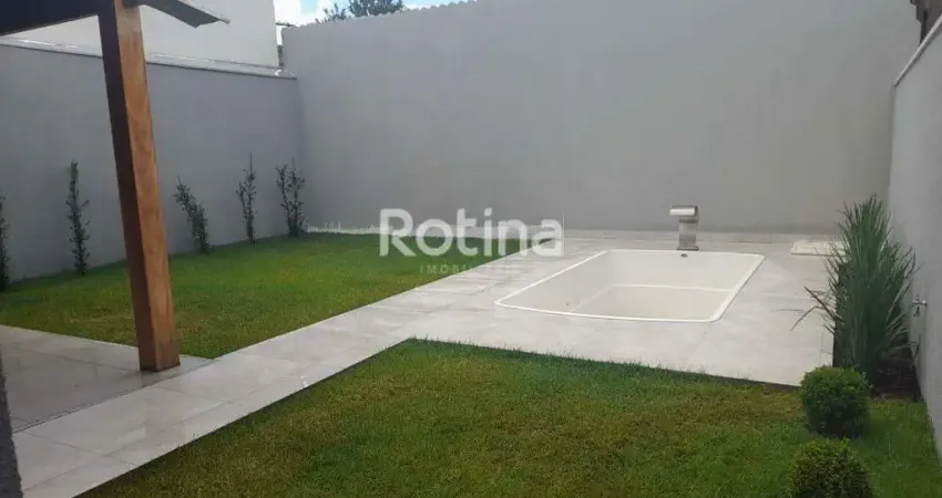 Casa à venda, 3 quartos, Luizote de Freitas - Uberlândia/MG - Rotina Imobiliária