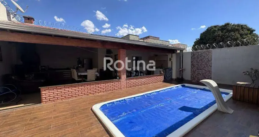 Casa à venda, 3 quartos, segismundo pereira - uberlândia/mg - rotina imobiliária
