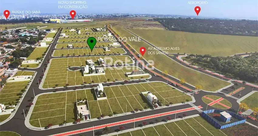 Terreno à venda na Rua Maria Dias do Amaral, --, Loteamento Portal do Vale II, Uberlândia