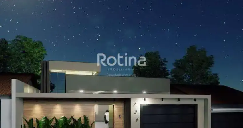 Casa à venda, 3 quartos, portal do vale ii - uberlândia/mg - rotina imobiliária