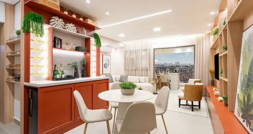 Lindo apartamento pronto e novo, próximo a estação oratório