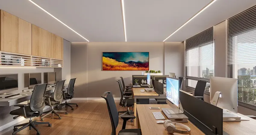 As salas comerciais do home resort astorga offices oferecem um sala comercial espaçosa moderno e funcional para o seu negócio crescer.