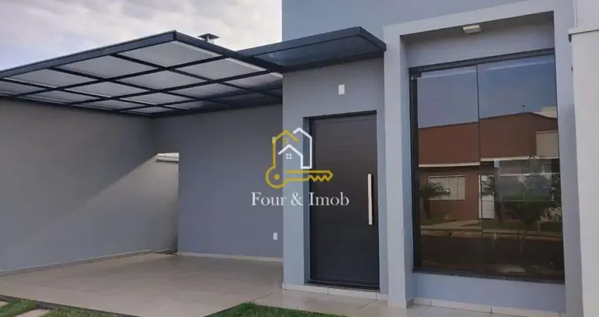 Casa em condomínio fechado com 3 quartos à venda na Rua Maria Marcelina de Campos, Parque Atlanta, Araraquara