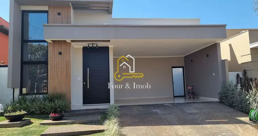 Casa em condomínio fechado com 3 quartos à venda na Rua Resedá, Residencial Village Damha II, Araraquara