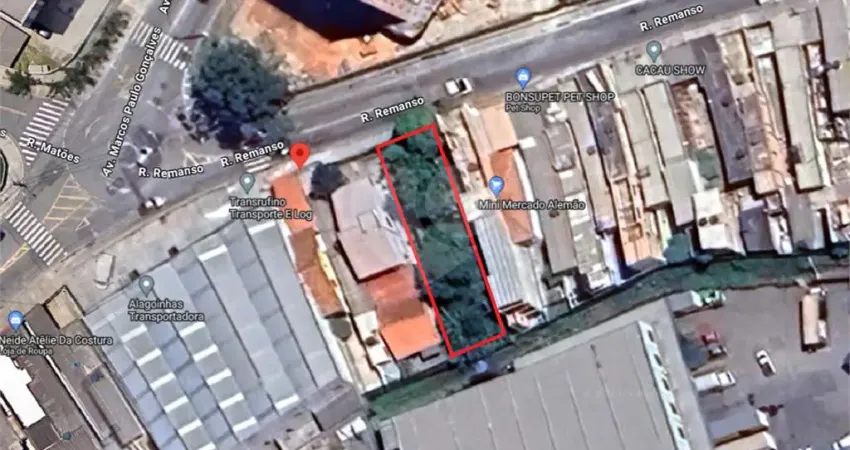 Terreno à venda na Rua Remanso, --, Vila Nova Bonsucesso, Guarulhos
