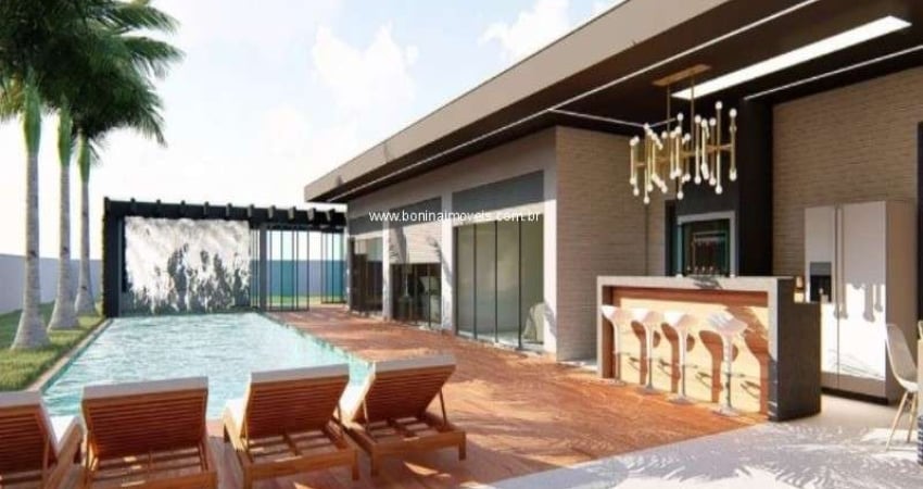 Casa térrea NOVA à venda no condomínio Fazenda SerrAzul em Itupeva com 4 suítes, energia fotovoltáica