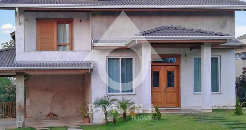 Casa à venda em Condomínio em Itupeva com 4 suítes e 6 vagas e terreno espaçoso, aceita permuta!