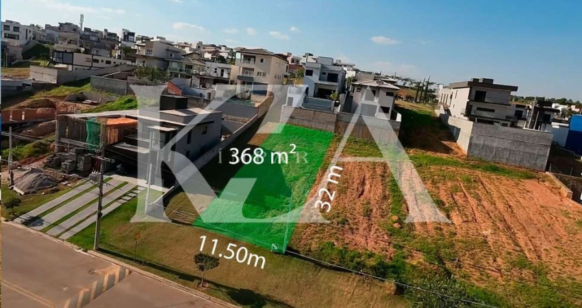Terreno no condomínio IBI ARAM 2 com 368 metros quadrados em Aclive, excelente localização em Itupeva Sp, local em plena expansão imobiliária.
