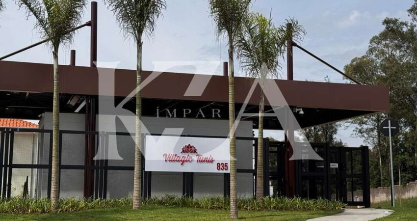 Terreno 176m2 plano a venda pronto para construir no Villagio Tunis próximo ao Parque Engordadouro, Jundiaí-SP
