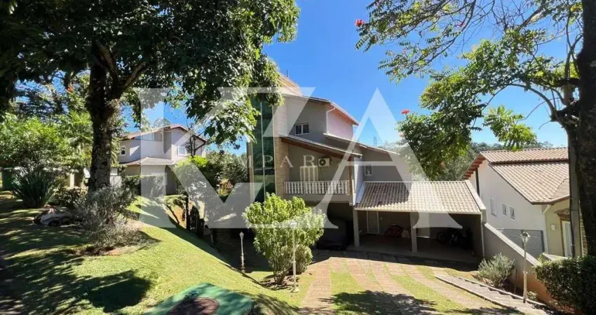 Casa (sobrado) à venda no condomínio serra dos cristais - fazenda velha - cajamar/sp