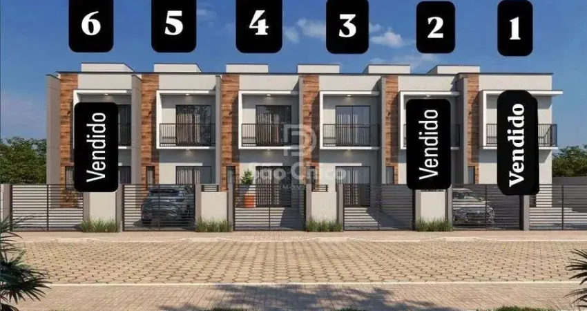 Casa com 2 quartos à venda na Av. das Rosas esquina com Av. Klaus Foerster, Rocio Grande, São Francisco do Sul