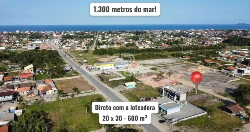 Terreno à venda na Rua Estados Unidos, Praia do Ervino, São Francisco do Sul