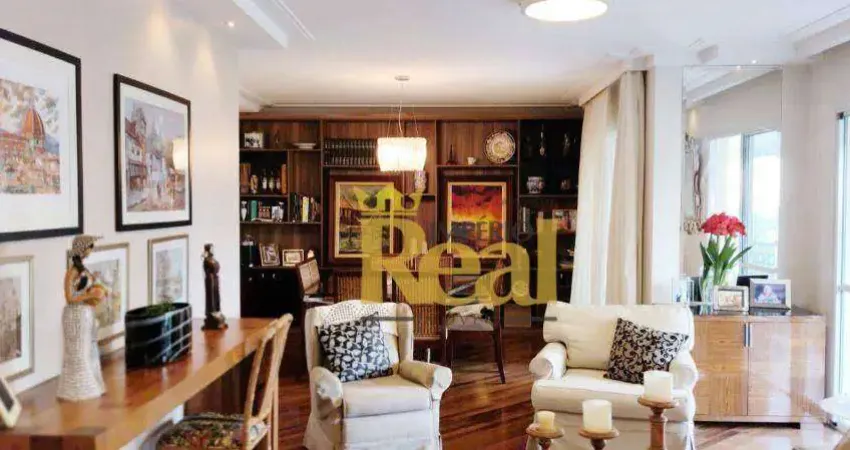 Apartamento para alugar, 172 m² por r$ 17.384,00/mês - vila romana - são paulo/sp