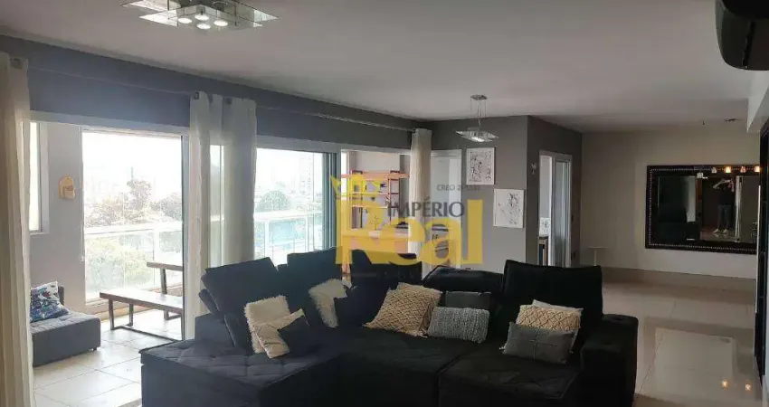 Apartamento para alugar, 242 m² por r$ 22.900,00/mês - jardim das perdizes - são paulo/sp