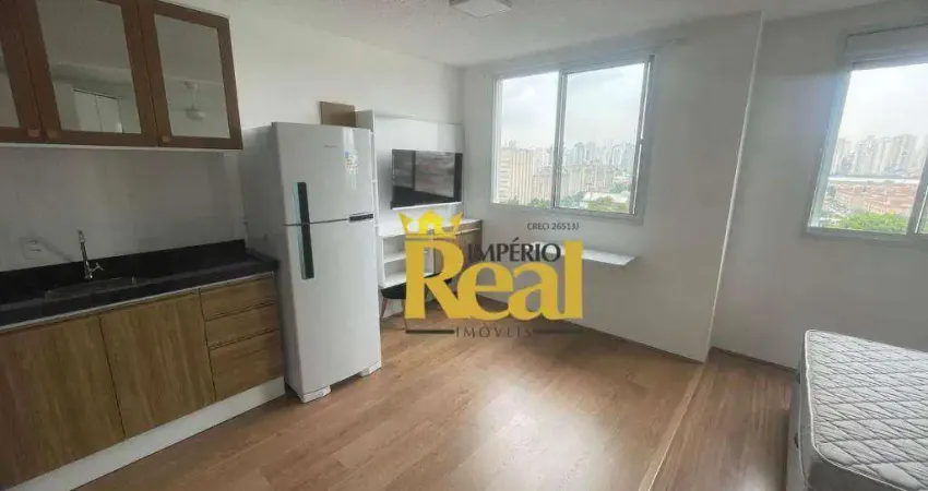 Studio com 1 dormitório para alugar, 26 m² por r$ 2.837,30/mês - água branca - são paulo/sp