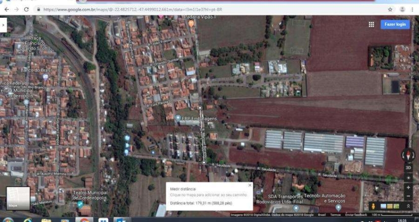 Terreno à venda na Vila Barbosa, Cordeirópolis 
