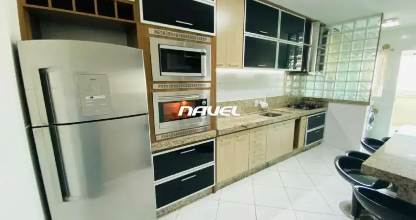 APARTAMENTO MOBILIADO - LOCAÇÃO ANUAL - CENTRO DE NAVEGANTES/SC.
