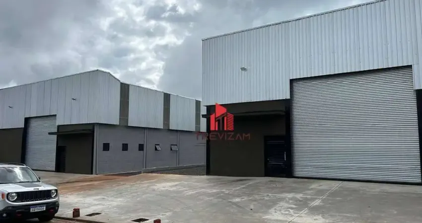 Galpão comercial para locação em são josé do rio preto-sp, bairro distrito industrial doutor carlos arnaldo e silva, 1 sala, 4 banheiros, 4 vagas de g