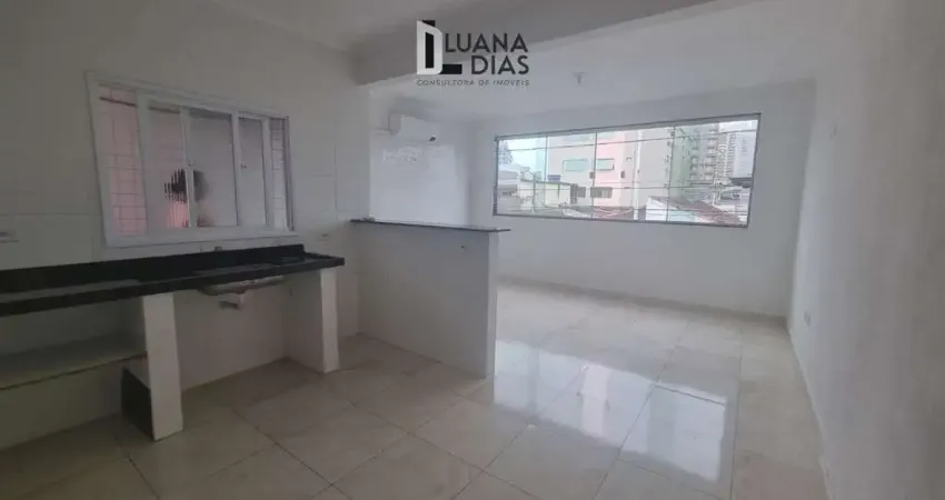 Casa sobeposta alta de locação 1 dorm no boqueirão - aluguel $1.500,00