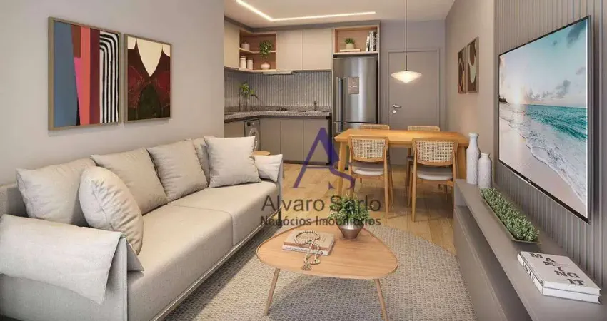 Apartamento com 1 dormitório à venda, 36 m² por r$ 488.600,00 - jardim camburi - vitória/es
